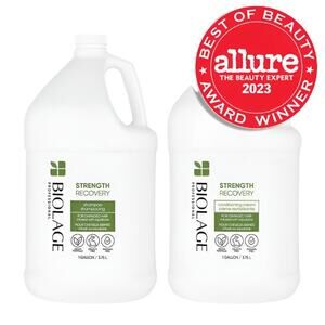 Biolage Strength Recovery Shampoo & Conditioning Cream 128 oz Duo